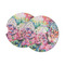Watercolor Floral Sandstone Car Coasters - Set of 2
