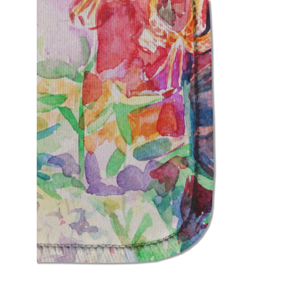 Watercolor Floral Sanitizer Holder Keychain - Detail
