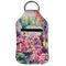 Watercolor Floral Sanitizer Holder Keychain - Small (Front Flat)
