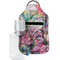 Watercolor Floral Sanitizer Holder Keychain - Small with Case