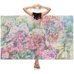 Watercolor Floral Sheer Sarong