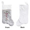 Watercolor Floral Sequin Stocking - Approval