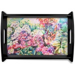 Watercolor Floral Wooden Tray