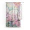 Watercolor Floral Sheer Curtain