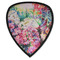 Watercolor Floral Shield Patch