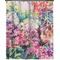 Watercolor Floral Shower Curtain 70x90