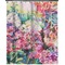 Watercolor Floral Extra Long Shower Curtain - 70"x84"
