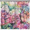 Watercolor Floral Shower Curtain - 71" x 74"