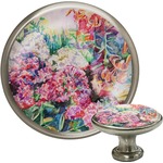 Watercolor Floral Cabinet Knob