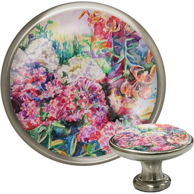 Watercolor Floral Cabinet Knob
