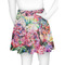 Watercolor Floral Skater Skirt - Back