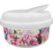 Watercolor Floral Snack Container (Personalized)