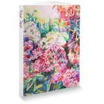 Watercolor Floral Softbound Notebook - 7.25" x 10"