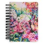 Watercolor Floral Spiral Notebook - 5x7
