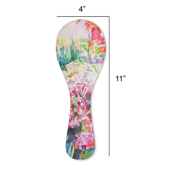 Watercolor Floral Spoon Rest Trivet - APPROVAL
