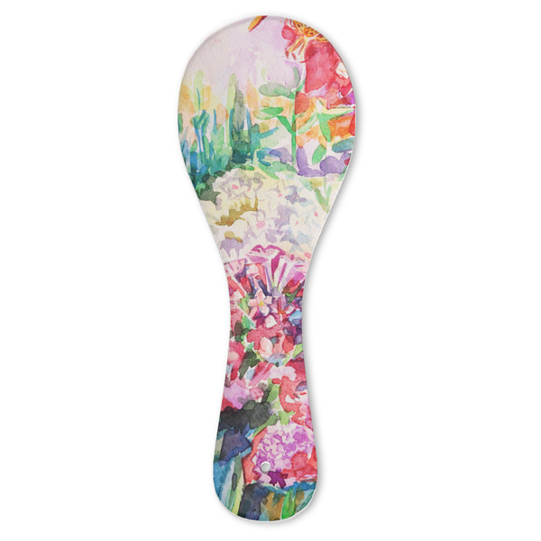 Custom Watercolor Floral Ceramic Spoon Rest