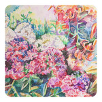 Watercolor Floral Square Decal - Large