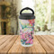 Watercolor Floral Stainless Steel Travel Cup Lifestyle