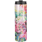 Watercolor Floral Stainless Steel Skinny Tumbler - 20 oz