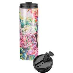 Watercolor Floral Stainless Steel Skinny Tumbler