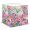 Watercolor Floral Note Cube