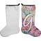 Watercolor Floral Stocking - Single-Sided - Approval