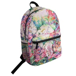 Watercolor Floral Student Backpack