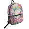 Watercolor Floral Student Backpack Front