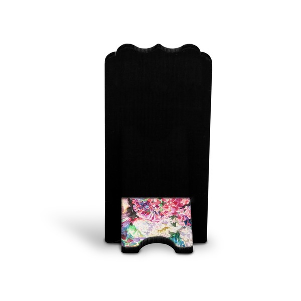 Watercolor Floral Stylized Phone Stand - Back