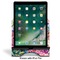 Watercolor Floral Stylized Tablet Stand - Front with ipad