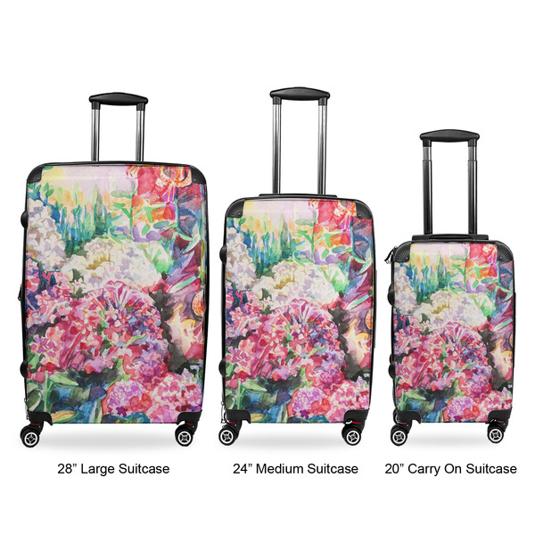 Watercolor Floral Suitcase Set 1 - APPROVAL