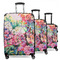 Watercolor Floral Suitcase Set 1 - MAIN