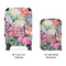 Watercolor Floral Suitcase Set 4 - APPROVAL