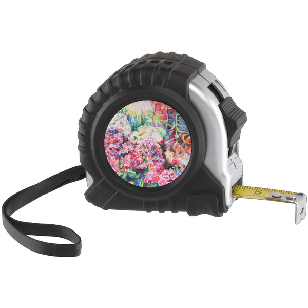 Custom Watercolor Floral Tape Measure (25 ft)