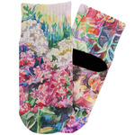 Watercolor Floral Toddler Ankle Socks