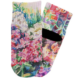 Watercolor Floral Toddler Ankle Socks