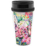 Watercolor Floral Acrylic Travel Mug without Handle