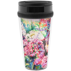 Watercolor Floral Acrylic Travel Mug without Handle