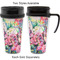 Watercolor Floral Travel Mugs - with & without Handle