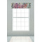 Watercolor Floral Valance - On window