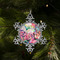 Watercolor Floral Vintage Snowflake - (LIFESTYLE)