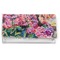 Watercolor Floral Vinyl Check Book Cover - Front