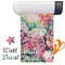 Watercolor Floral Vinyl Fabric Sheet