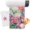 Watercolor Floral Vinyl Iron On Sheet