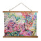 Watercolor Floral Wall Hanging Tapestry - Landscape - MAIN