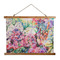 Watercolor Floral Wall Hanging Tapestry - Wide