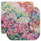 Watercolor Floral Washcloth / Face Towels