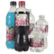 Watercolor Floral Water Bottle Label - Multiple Bottle Sizes