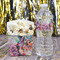 Watercolor Floral Water Bottle Label - w/ Favor Box