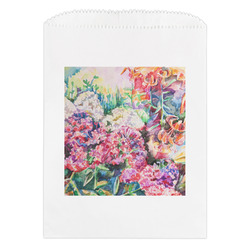 Watercolor Floral Treat Bag